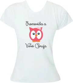 Camiseta Promovida a vovó coruja