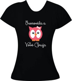 Camiseta Promovida a vovó coruja