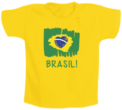 Body Bebê Bandeira Brasil Modelo 4 - comprar online
