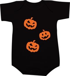 Body bebê Halloween Abóboras