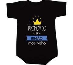 Camiseta Promovido a irmão mais velho com coroa - Moricato