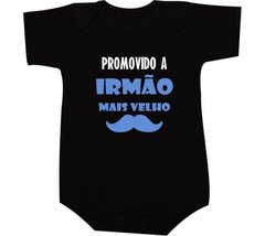 Camiseta Promovido a irmão mais velho na internet