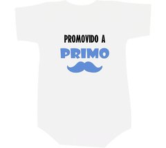 Camiseta Promovido a primo na internet