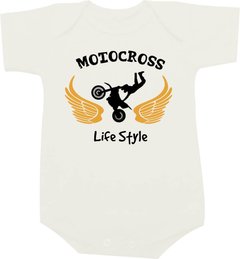 Body bebê Motocross Life Style