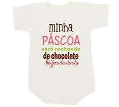 Body Páscoa Minha Páscoa será recheada de beijos da dinda - comprar online