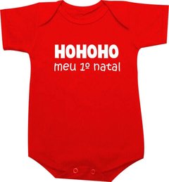 Body Meu primeiro Natal Hohoho