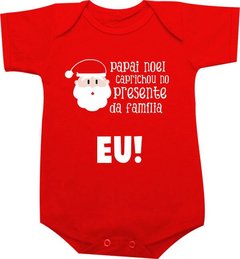 Body Natal Papai Noel caprichou no presente da família: Eu!