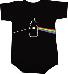 Body bebê Pink Floyd Dark Side Mamadeira