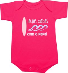 Body bebê Surf - Altas ondas com o papai - comprar online