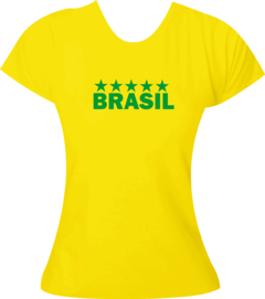Camiseta Adulto Brasil - comprar online