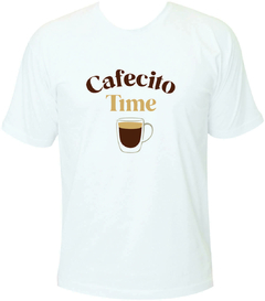 Camiseta Coffee Lovers - Cafecito Time