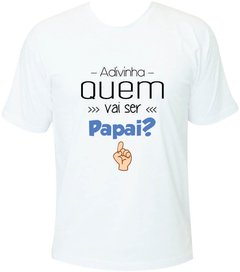 camiseta para anunciar gravidez