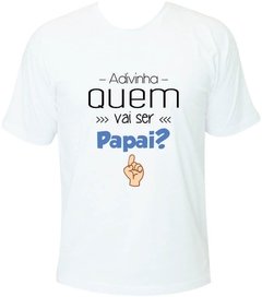 camiseta para anunciar gravidez