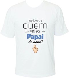 camiseta para anunciar gravidez