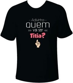 camiseta para anunciar gravidez