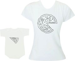 camisetas tal mae tal filha pizza