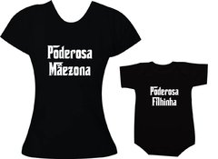 camisetas tal mae tal filho poderosa maezona poderoso filhinho