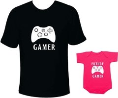 Camisetas Tal pai tal filho Gamer / Future gamer - Xbox - loja online