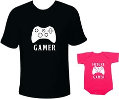 Camisetas Tal pai tal filha Gamer / Future gamer - Xbox