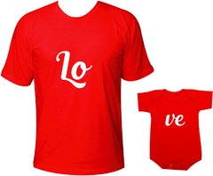 Camisetas Tal pai tal filha Love