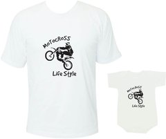Camisetas Tal pai tal filho Motocross Life Style