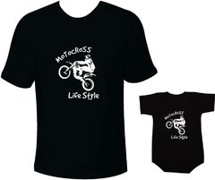 Camisetas Tal pai tal filho Motocross Life Style