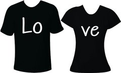 Camiseta Casal Namorado Love