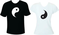 Camiseta Casal Namorado Yin Yang