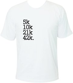 T-Shirt Feminina Corrida 5k 10k 21k 42k na internet