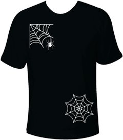Camiseta Halloween Teia de aranha