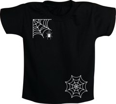 camiseta Halloween Teia de aranha