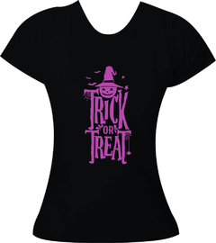 Camiseta Halloween Trick or Treat - Adulto - comprar online