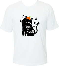 Camiseta Halloween Trick or Treat - Adulto