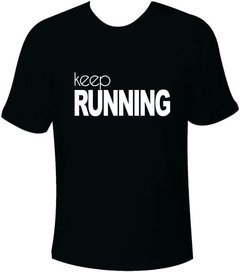 T-Shirt Feminina Corrida Keep Running na internet