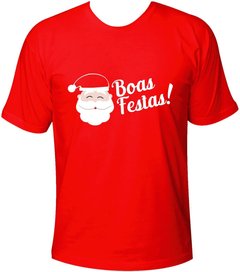 Camiseta Natal Boas Festas