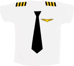 camiseta piloto comandante