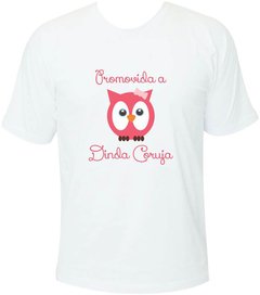 Camiseta Promovida a dinda coruja - Moricato