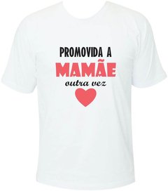 camiseta para anunciar gravidez