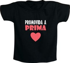 Camiseta Promovida a prima - comprar online