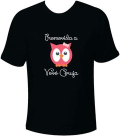 Camiseta Promovida a vovó coruja - Moricato