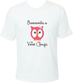 Camiseta Promovida a vovó coruja na internet