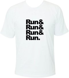 Camiseta Corrida Run& Run& Run& Run na internet