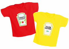 Camiseta Gêmeos Ketchup e Mostarda - comprar online