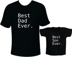 Camisetas Tal pai tal filho Best dad ever Best son ever