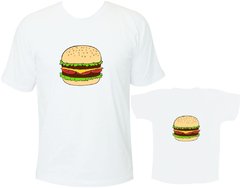 Camisetas Tal pai tal filho Hamburguer