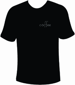 Camiseta Coffee Lovers - Escrito Coffee