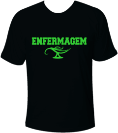 Camiseta Enfermagem com Lâmpada Enfermeiro Enfermeira