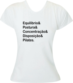 Camiseta Pilates Equilíbrio - comprar online