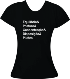 Camiseta Pilates Equilíbrio - Moricato
