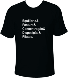 Camiseta Pilates Equilíbrio na internet